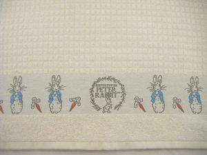 Peter Rabbit and Radish Tea-Towel