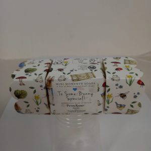Peter Rabbit - Trio of Mini Scented Heart Soaps