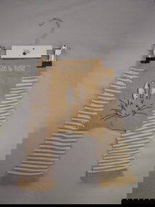 Peter Rabbit Leggings in Beige Cotton for 0-6m child