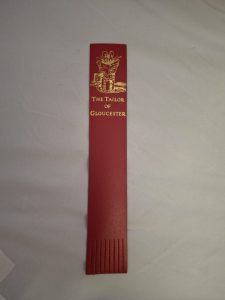 Tailor of Gloucester - Book Mark - Red