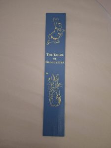 Peter Rabbit -Book Mark - Blue